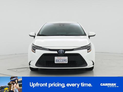 White 2021 Toyota Corolla Hybrid LE