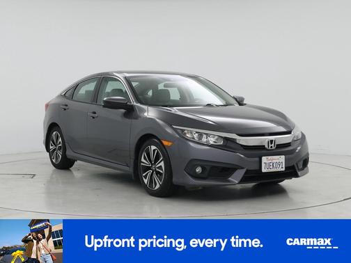 Gray 2016 Honda Civic EX-T