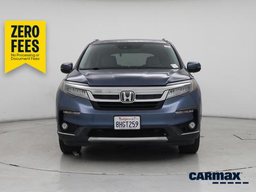 Blue 2019 Honda Pilot Elite