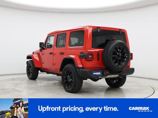 Red 2025 Jeep Wrangler 4xe Sahara