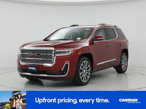 Red 2022 GMC Acadia Denali