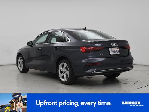 Gray 2022 Audi A3 Premium