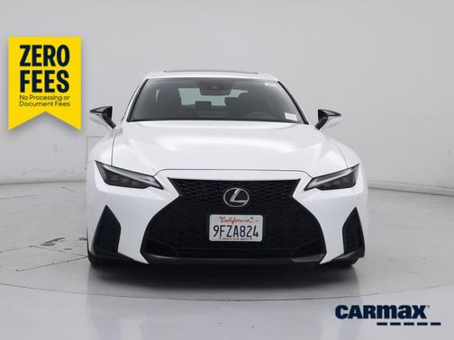 White 2023 Lexus IS 350 F-Sport