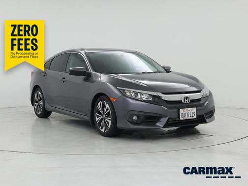 Gray 2017 Honda Civic EX-T