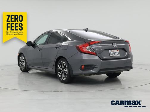 Gray 2017 Honda Civic EX-T