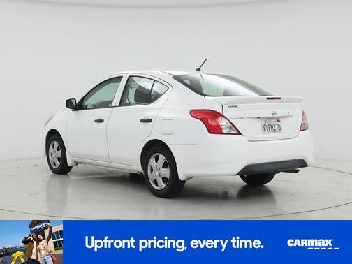 White 2019 Nissan Versa S Plus