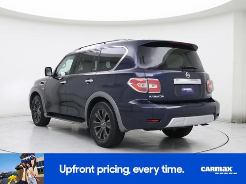 Blue 2017 Nissan Armada Platinum