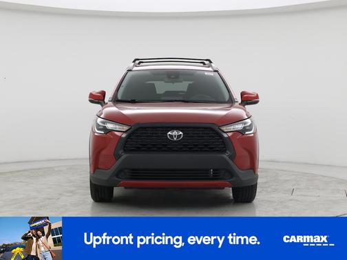 Red 2022 Toyota Corolla Cross LE