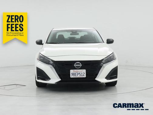 White 2025 Nissan Altima SV
