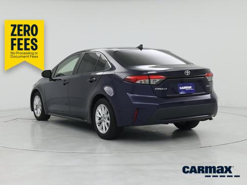 Blue 2020 Toyota Corolla XLE