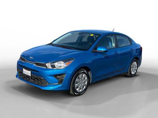Sporty Blue 2021 Kia Rio S