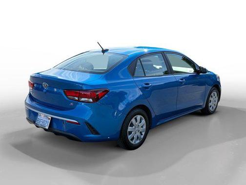 Sporty Blue 2021 Kia Rio S