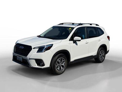Crystal White Pearl 2023 Subaru Forester Premium