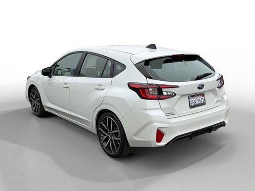Crystal White Pearl 2024 Subaru Impreza Sport