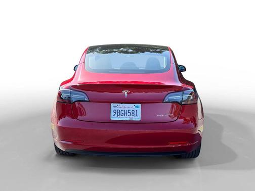 Red Multi-Coat 2022 Tesla Model 3 Long Range
