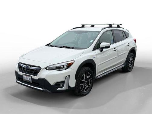 Crystal White Pearl 2021 Subaru Crosstrek Hybrid Base