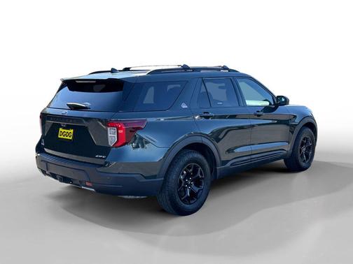 Forged Green Metallic 2023 Ford Explorer Timberline