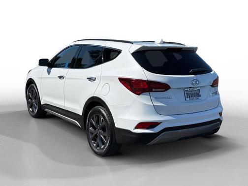 Frost White Pearl 2017 Hyundai Santa Fe Sport 2.0L Turbo Ultimate