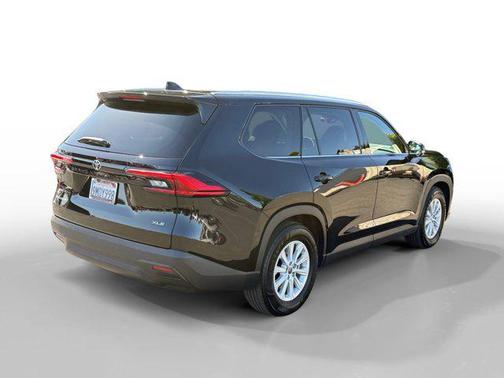 Midnight Black Metallic 2024 Toyota Grand Highlander Hybrid XLE