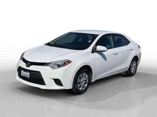 Super White 2014 Toyota Corolla L