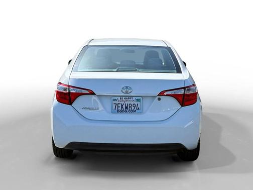 Super White 2014 Toyota Corolla L