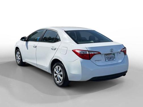 Super White 2014 Toyota Corolla L