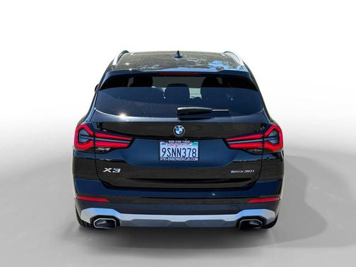 Jet Black 2022 BMW X3 sDrive30i