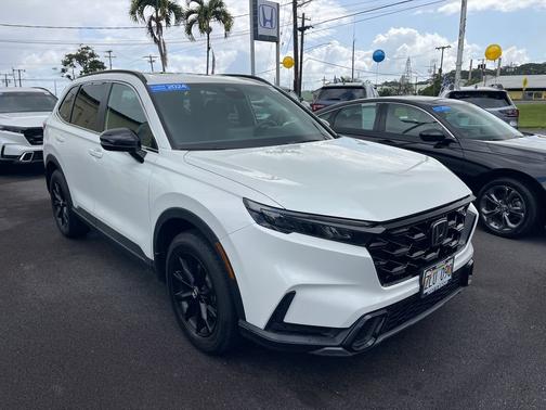 Platinum White Pearl 2024 Honda CR-V Hybrid