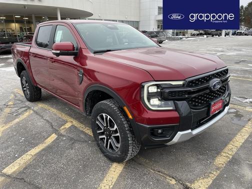 Ruby Red 2025 Ford Ranger Lariat Truck