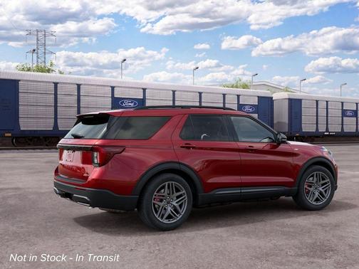 Ruby Red 2027 Ford Explorer ST-Line