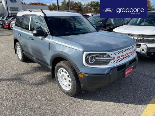 Azure Gray 2025 Ford Bronco Sport Heritage SUV