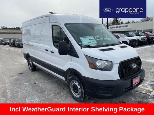 Oxford White 2026 Ford Transit-250 148 WB Medium Roof Cargo