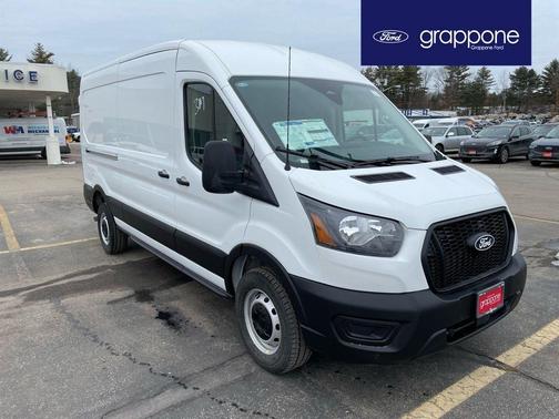 Oxford White 2026 Ford Transit-250 148 WB Medium Roof Cargo