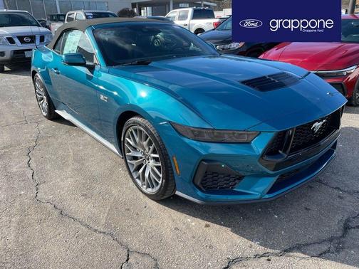 Adriatic Blue 2026 Ford Mustang GT Premium Convertible
