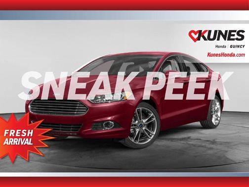 Oxford White 2015 Ford Fusion Titanium