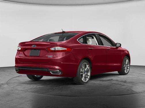 Oxford White 2015 Ford Fusion Titanium
