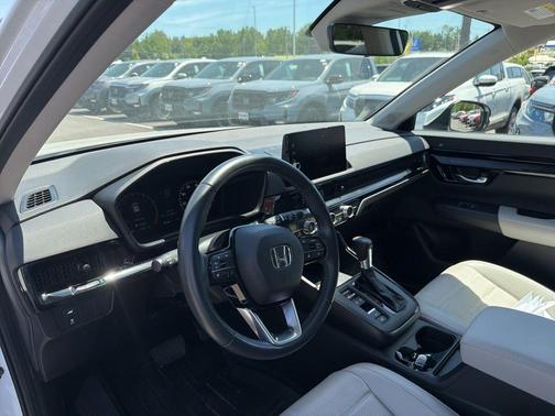 White 2024 Honda CR-V EX-L