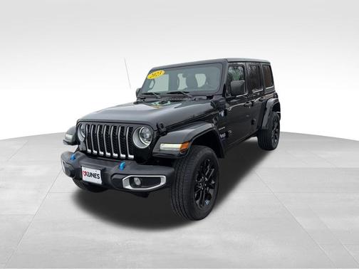 Black Clearcoat 2023 Jeep Wrangler 4xe Sahara