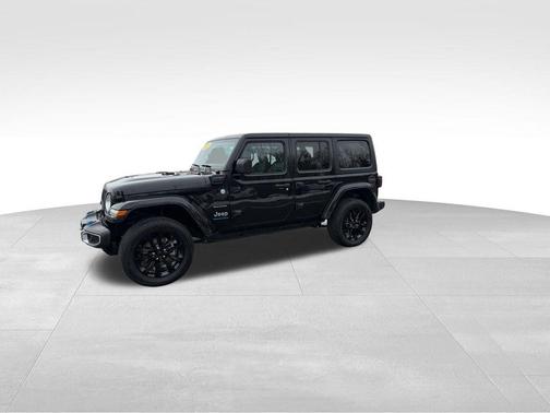 Black Clearcoat 2023 Jeep Wrangler 4xe Sahara