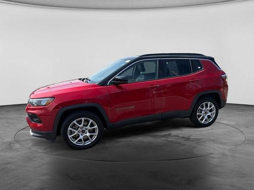 Red 2025 Jeep Compass Limited