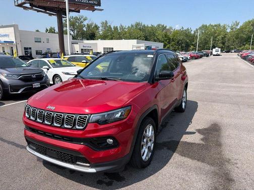 Red 2025 Jeep Compass Limited