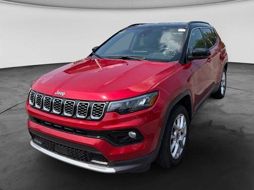 Red 2025 Jeep Compass Limited