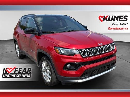 Red 2025 Jeep Compass Limited