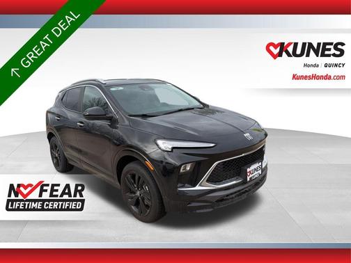 Ebony Twilight Metallic 2024 Buick Encore GX Sport Touring