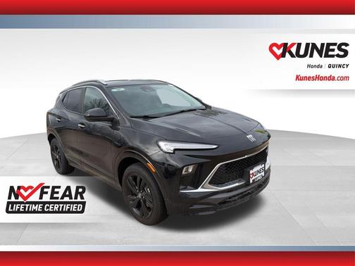 Ebony Twilight Metallic 2024 Buick Encore GX Sport Touring