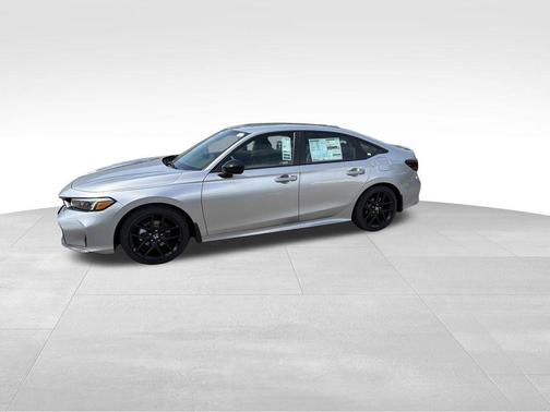 Solar Silver Metallic 2026 Honda Civic Sport