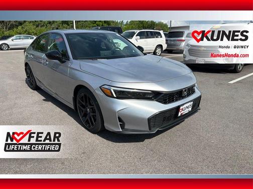 Solar Silver Metallic 2026 Honda Civic Sport