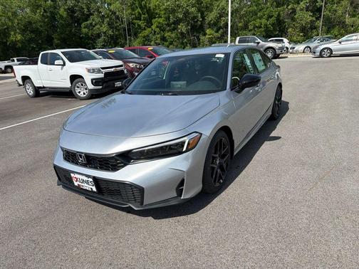 Solar Silver Metallic 2026 Honda Civic Sport