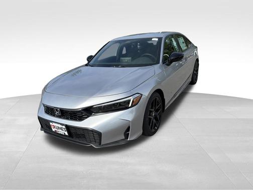 Solar Silver Metallic 2026 Honda Civic Sport