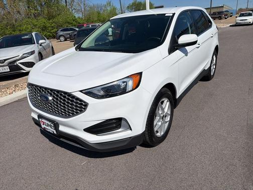 Oxford White 2024 Ford Edge SEL